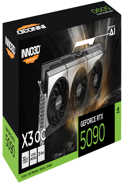 Inno3D GeForce RTX 5090 X3 OC - N50903-32D7X-17593928
