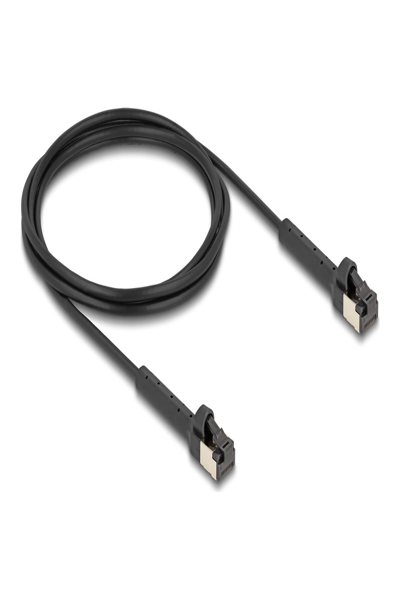 Câble patch Delock - RJ-45 (M) coudé jusqu'à 60° vers RJ-45 (M) coudé jusqu'à 60°