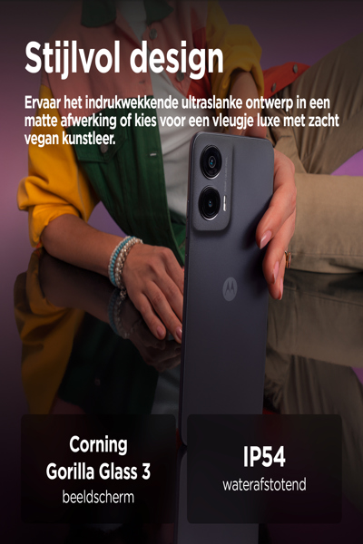 Motorola Solutions XT2433-5 Moto G35 Dual Sim - Midnight Black - 128 GB - 5,000 mAh - PB3K0033IT