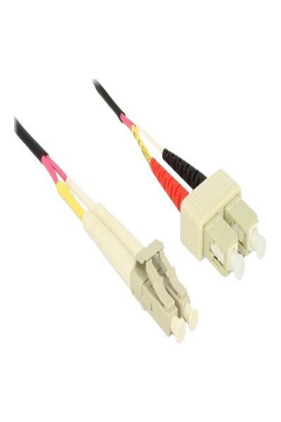 Delock Network cable - LC multi-mode (M) to SC multi-mode (M) - 86546