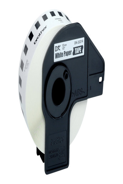 Brother DK-22214 - White - Roll (1.2 cm x 30.5 m) thermal paper - DK22214