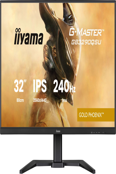 IIYAMA 32" IPS GAMING G-MASTER GOLD PHOENIX MONITOR - GB3290QSU-B1