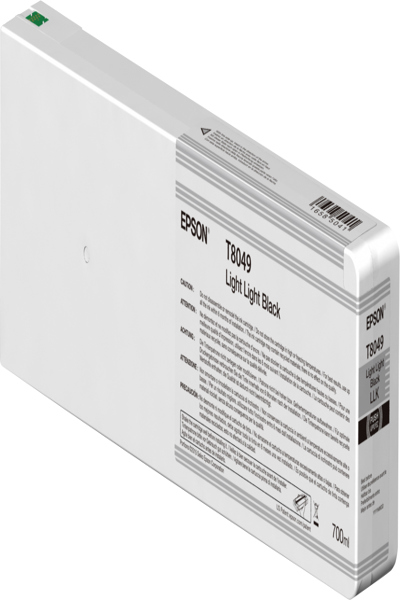 Epson Singlepack Light Light Black T804900 UltraChrome HDX/HD 700 ml - Encre pigmentée - 700 ml - 1 pièce(s)