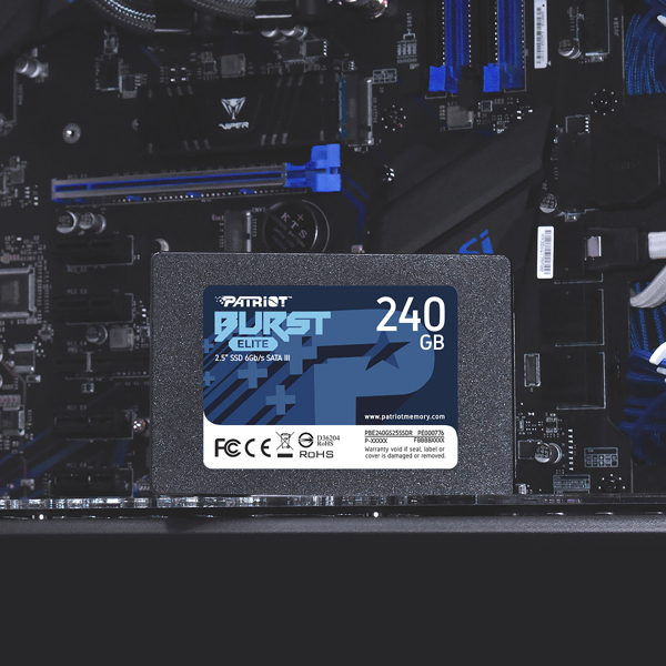 Patriot Burst Elite - SSD - 240 GB - 2.5" - PBE240GS25SSDR