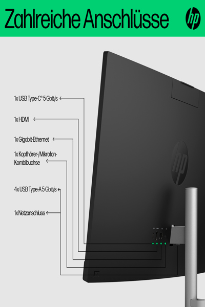 HP ALL-IN-ONE TOUCH PC 24-CR0111NG INTEL N100 FHD - C65Y3EA
