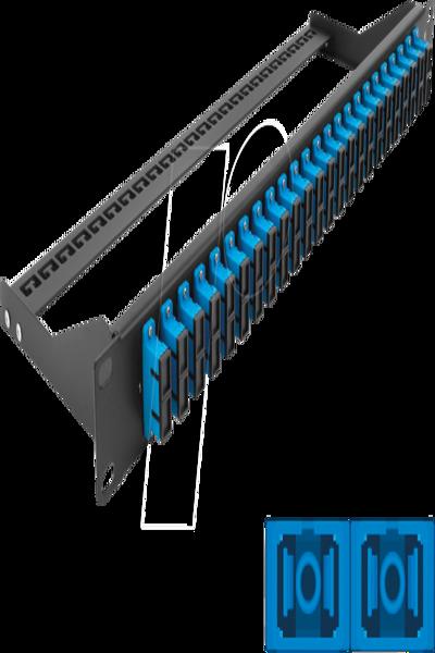 Delock Patch panel - rack mountable - 43392