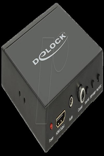 Delock Converter SCART / HDMI > HDMI with Scaler - 62783