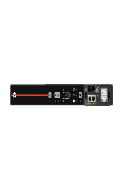 Vertiv AUU3E1R5-06CF17-2C20C20A900-D, Övervakad, 1U, Enfas, Horisontell, Svart, 6 AC-uttag - VA7U21A0