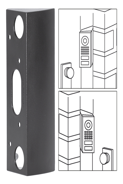 Doorbird D11 Home Set, acier inoxydable V2A, montage en saillie, avec station intérieure