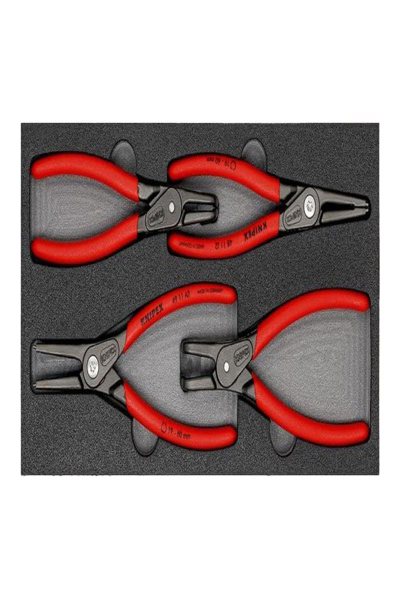 Pinces à circlips KNIPEX - 4 pièces