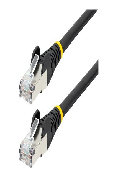StarTech.com 2m CAT6a Ethernet-kabel - NLBK-2M-CAT6A-PATCH
