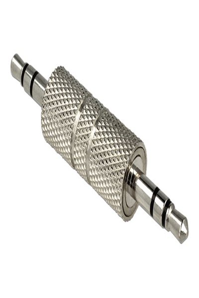 Delock Audio coupler - mini-phone stereo 3.5 mm male to mini-phone stereo 3.5 mm male - 65629
