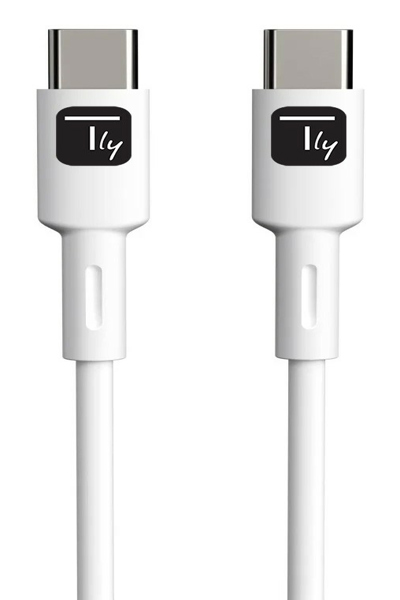 Techly Kabel USB 2.0 Typ C M/M weiÃƒÅ¸ - Cable - Digital