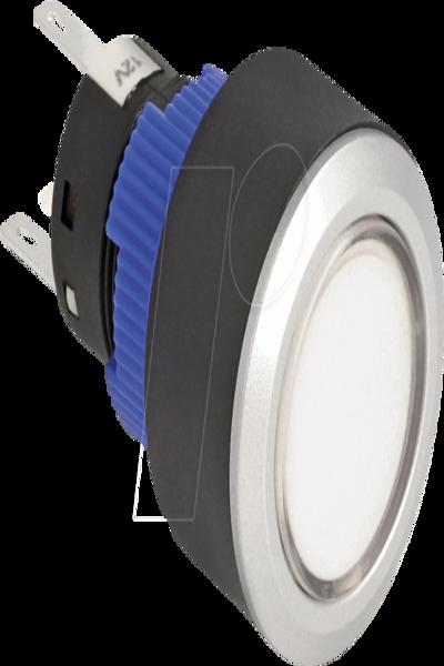 Delock Push Button protruding 22 mm 5 x Solder flat Plastic LED - 22046