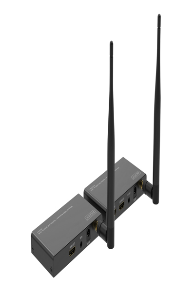 DIGITUS Trådlös HDMI-förlängare / Splittersats (100 m, 1x4) - DS-55346