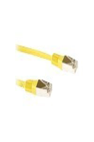 ACT Yellow 3 meter LSZH SFTP CAT6 patch cable with RJ45 connectors - 3 m - Cat6 - RJ-45 - RJ-45 - Yellow