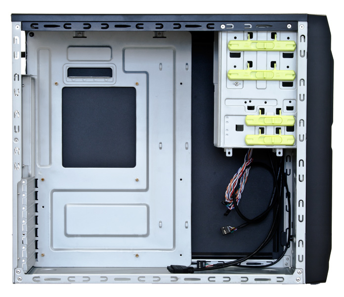 Chieftec LG-01B-OP - Midi Tower - PC - Black - ATX - LG-01B-OP