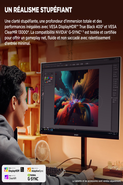 HP OMEN Transcend 32 UHD OLED Gaming Monitor: 32-inch 4K OLED gaming monitor. - 9R181AA#ABB