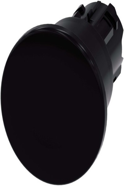 Siemens 3SU1000-1BA10-0AA0 Mushroom Push Button Black