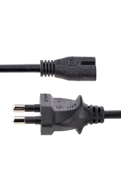 StarTech.com 2m nätsladd för bärbar dator EU-kontakt till C7 - 752E-2M-POWER-LEAD