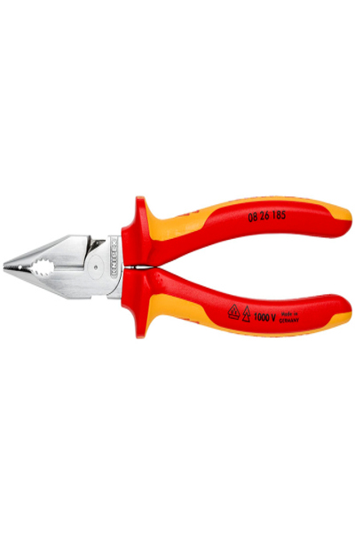 KNIPEX 08 26 185 Pince à bec effilé Orange Rouge