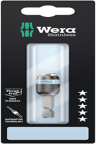 Wera 3888/4/1 K SB, acier inoxydable, tige hexagonale, 25,4 / 4 mm (1 / 4"), 50 mm