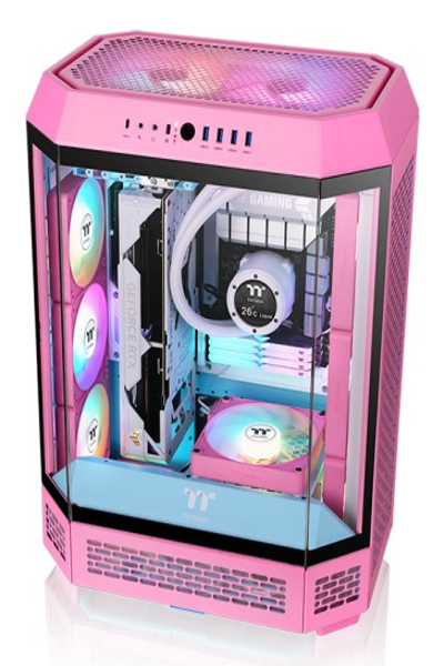 Thermaltake CT120 EX Omvänd Fläkt Rosa 3-pack - CL-F225-PL12PK-A