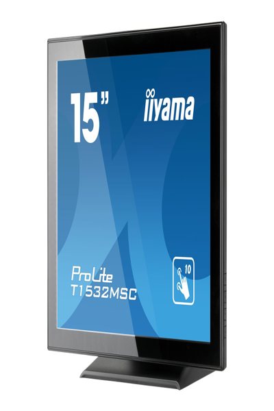 Iiyama T1532MSC-B5AG LED Monitor 15" pixels 315 cd/m² 0.297 mm 700:1