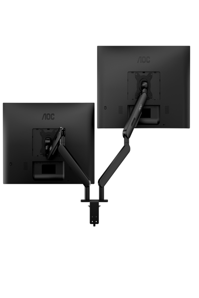 AOC AM420B - Clamp/Bolt-through - 9 kg - 43.2 cm (17") - 86.4 cm (34") - 100 x 100 mm - Black