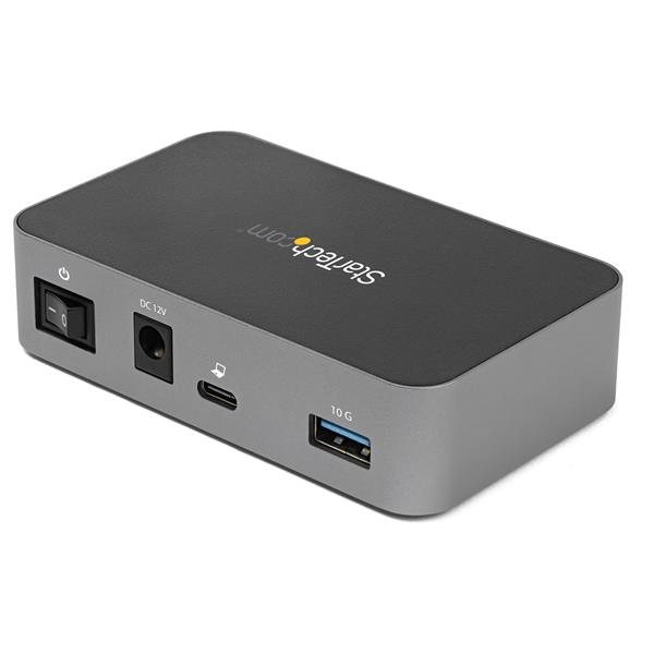 StarTech HB31C3A1CS 4-port USB-C hub (10 Gbit/s, 3x USB-A and 1x USB-C, 1m host cable, powered, with power supply) - Hub - 1 x USB-C + 3 x USB 3.1 - Desktop - AC 110/240 V - HB31C3A1CS