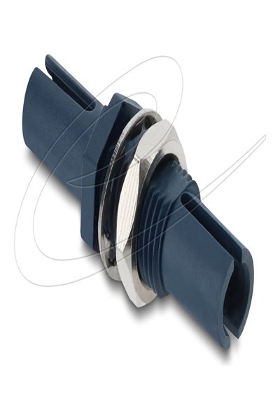 Delock Fiber Optic Plastic Coupling HFBR 4515Z Simplex Socket > Blue - Multimode fiber - 91042