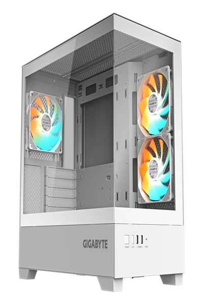 Gigabyte GB-C201PI Panoramic Ice Chassis Tower ATX - GB-C201PI