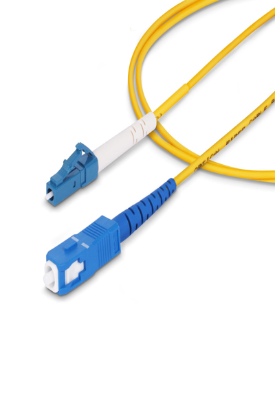 StarTech.com 5m LC till SC OS2 Single Mode Fiberkabel - SPSMLCSC-OS2-5M