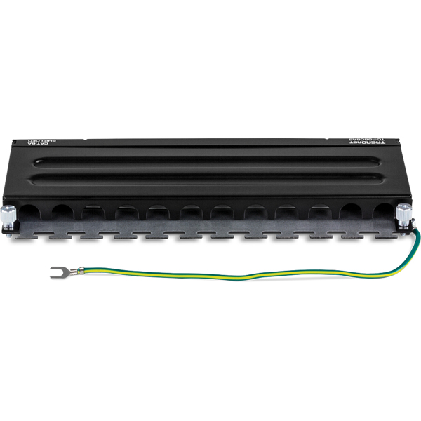 TRENDnet TC-P08C6AS - Patch Panel - RJ-45 X 8 - 0.5U - TC-P08C6AS