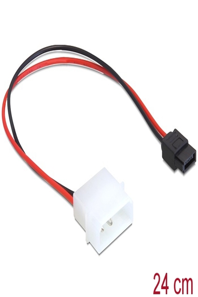 Delock Power adapter - Slimline SATA power (F) to 4 pin internal power (5V) (M) - 82913