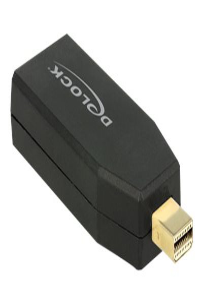 Delock 4K Passive - Adapter - Mini DisplayPort male to HDMI female - 65583