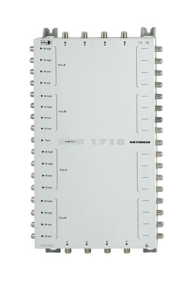 KATHREIN EXR 1718 BNC Métallique 1,6kg