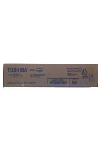 Toner jaune Toshiba TFC65EY Original