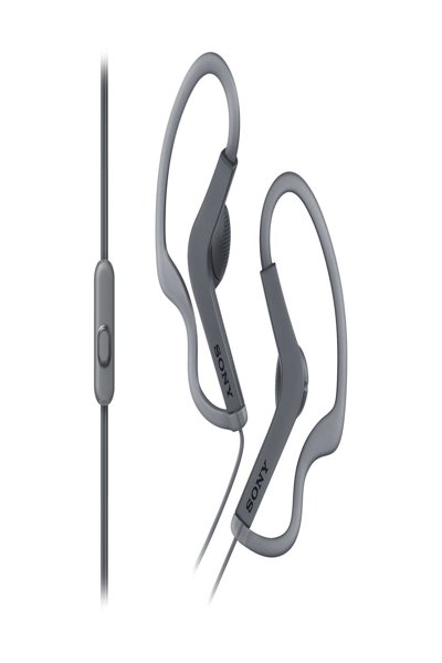 Sony MDRAS210APB - Wired - 17 - 22000 Hz - Sports - 12 g - Headset - Black - MDRAS210APB.CE7