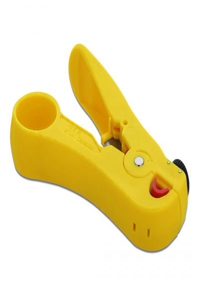 Delock Kabelskalare - gul - 86478