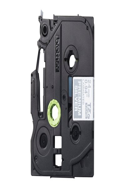 Brother TZe-PR955 Vit på Silver 2,4 cm 8 m - TZEPR955