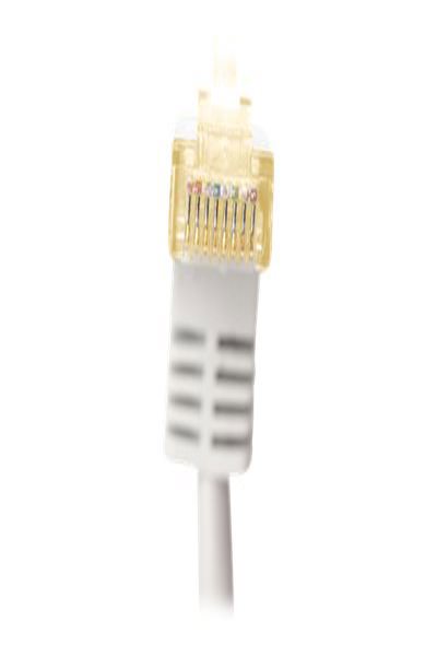DIGITUS CAT 6A S/FTP patch cord, 90Ã‚Â° angled plug - DK-1644-A-15090