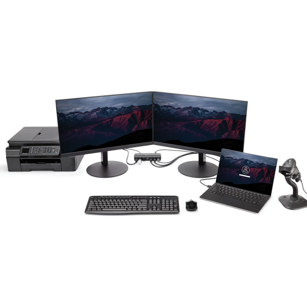 7 port USB 3.0 hub – Up To 5 Gbps – 7 x USB – Universal Multi Port USB Extender for Your Desktop – USB Powered (ST7300USB3B) Hub 7 porte USB - ST7300USB3B