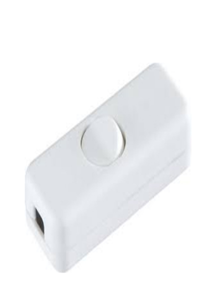 Bachmann 924.037, Vippströmbrytare, 1P, Vit, 250 V, 61 mm, 23 mm - 924037