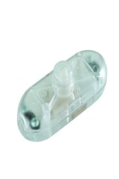 Bachmann 924.259 Pushbutton Switch 1P 250V Transparent