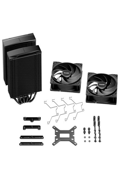 Be Quiet! kÃƒÂ¼hler Pure Rock Pro 3 Black - Processor cooler - 34.8 dB - BK042