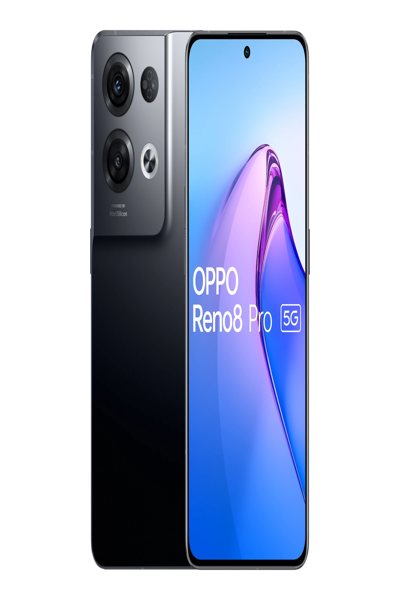 Oppo Reno 8 Pro - 17 cm (6.7") - 8 GB - 256 GB - 50 MP - Android 12 - Black