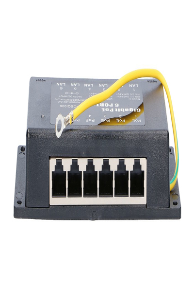 Injecteur PoE Gigabit Extralink 6 ports 48 V