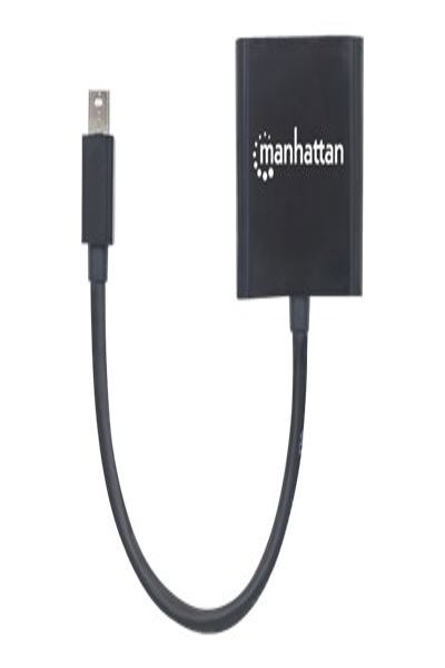 Adaptateur Manhattan Mini DisplayPort vers DVI-I 4K 30 Hz