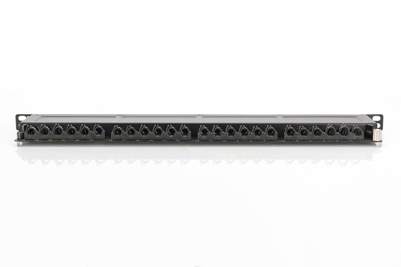DIGITUS CAT6A patchpanel 24-portar - DN-91624S-SL-EA